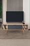 Hanah Home Mesir 3324 Soporte para TV Roble Zafiro y Antracita